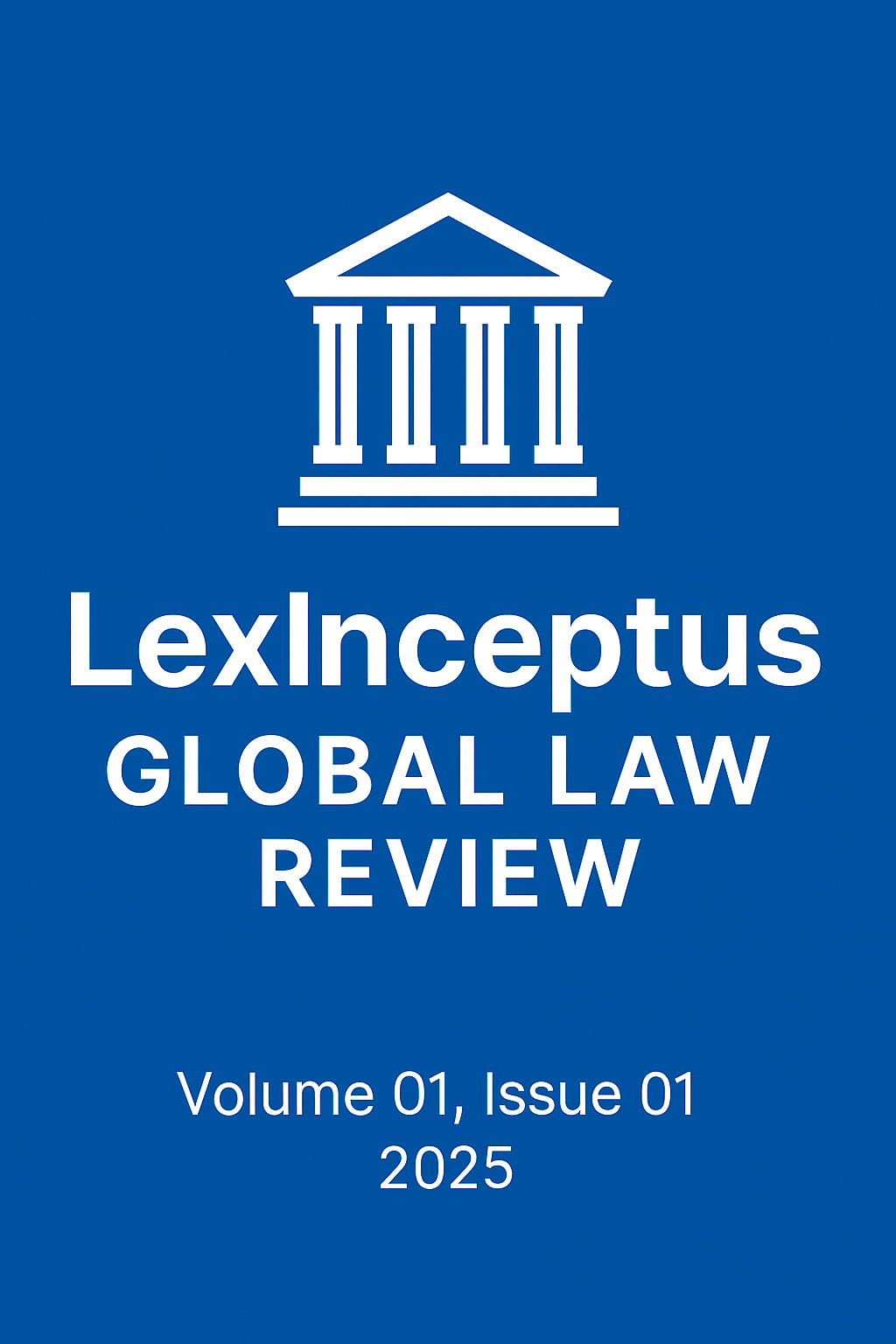 					View Vol. 1 No. 01 (2025): Volume 01, Issue 01, 2025
				